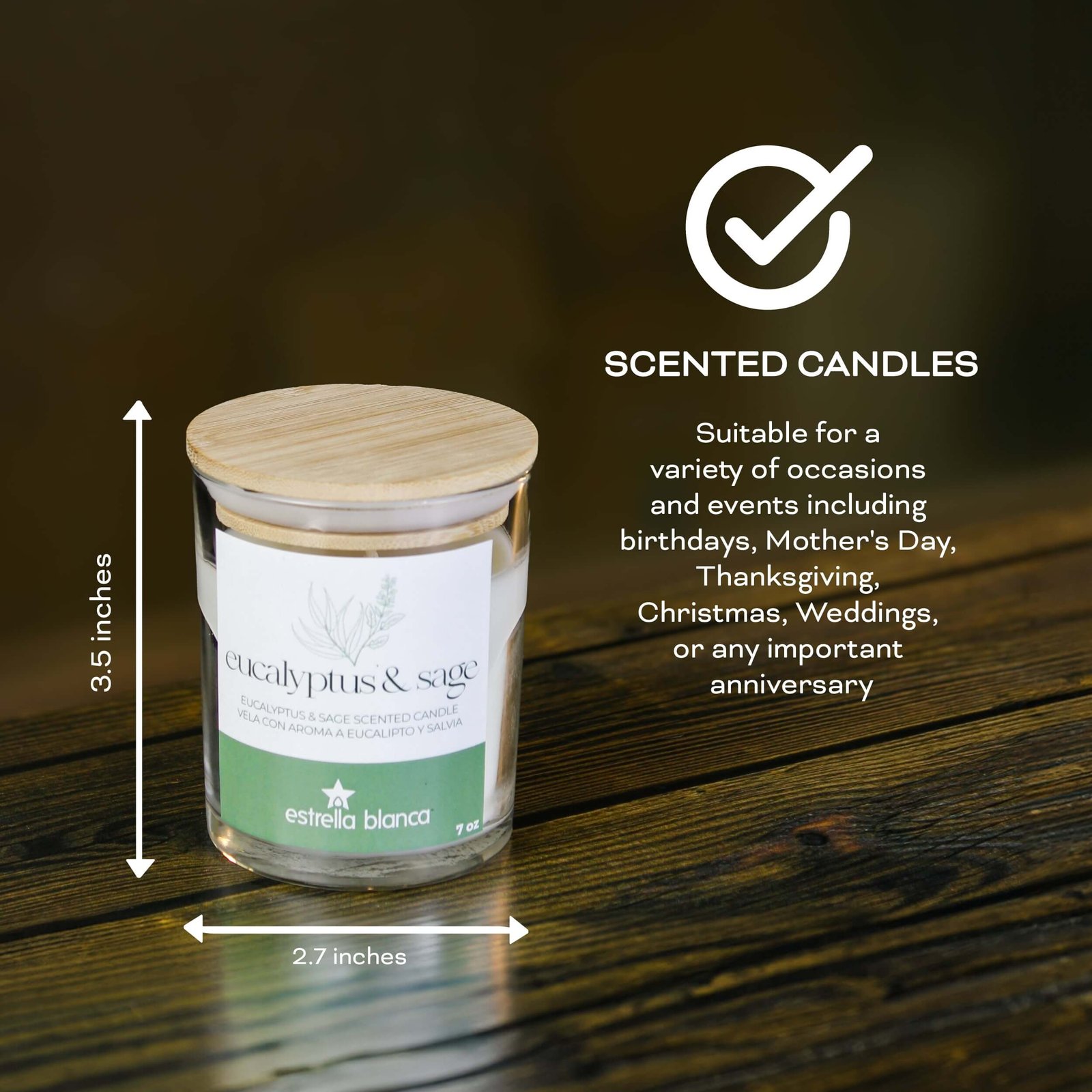 Eucalyptus and Sage - 7oz - Image 2