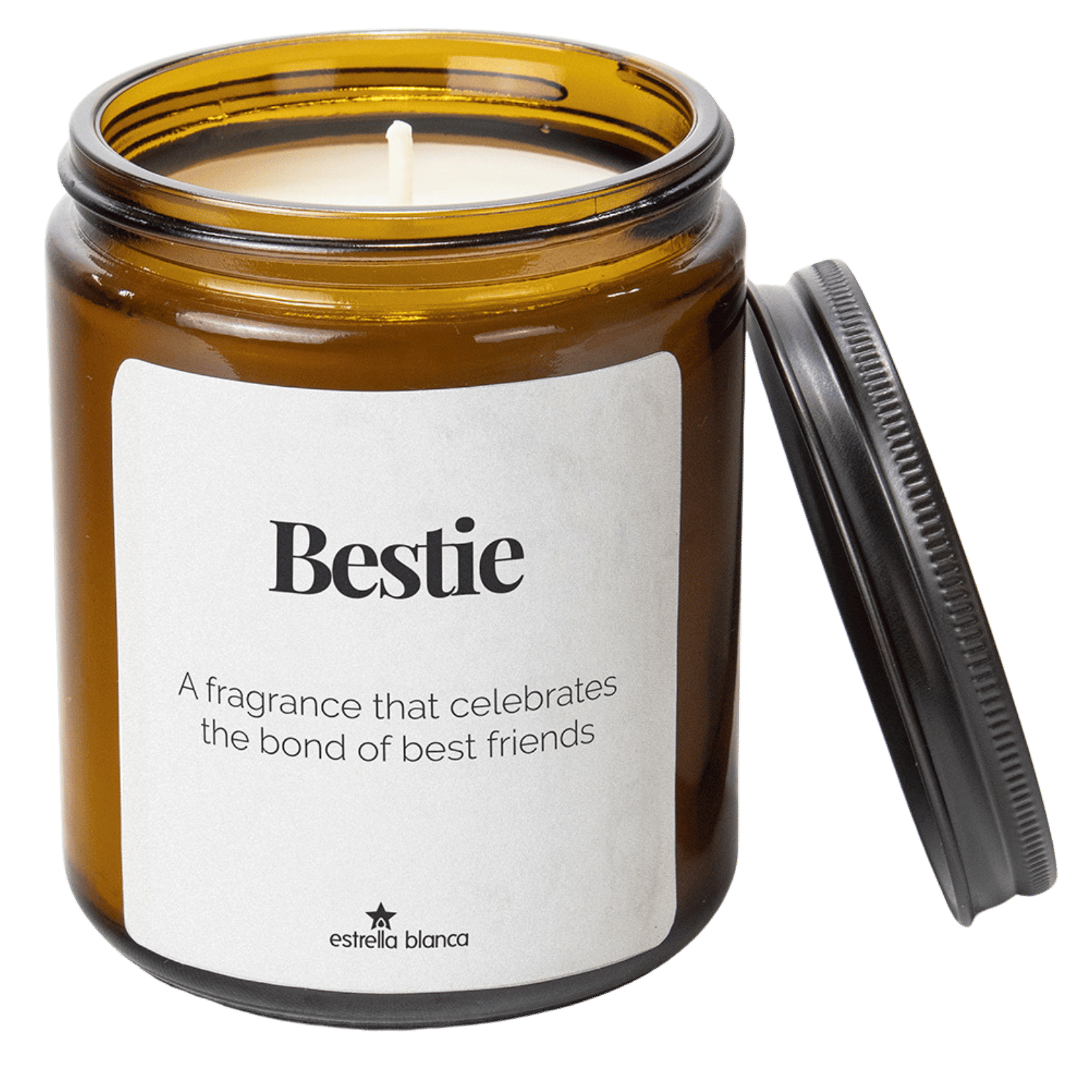 Bestie Vanilla Scented Candle 2b