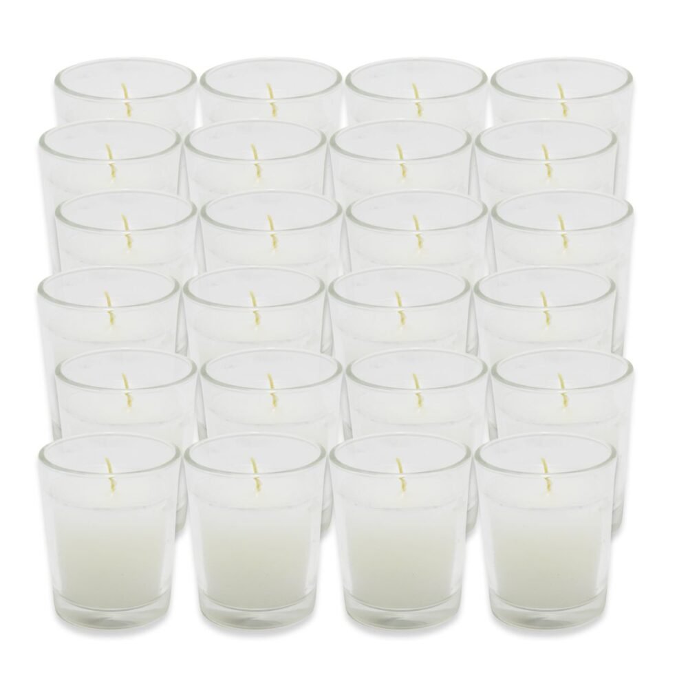 Citronella and Lavender Votive Candle Filled - 24 pack