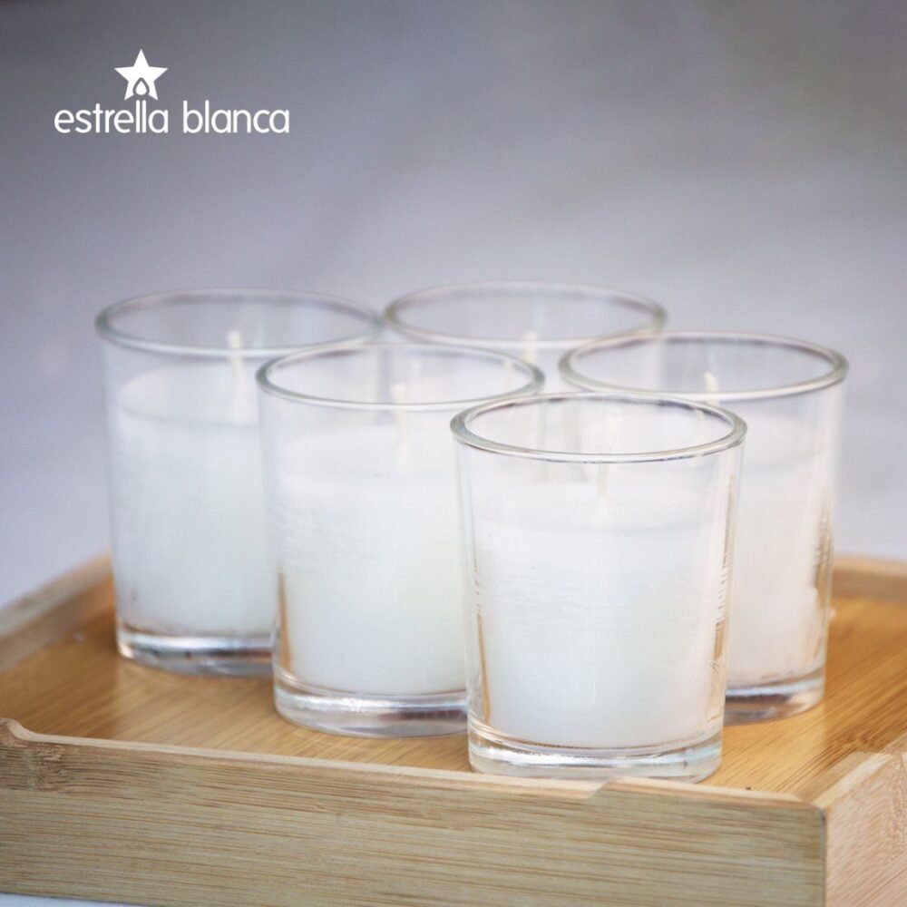 Citronella and Lavender Votive Candle Filled - 24 pack - Image 4