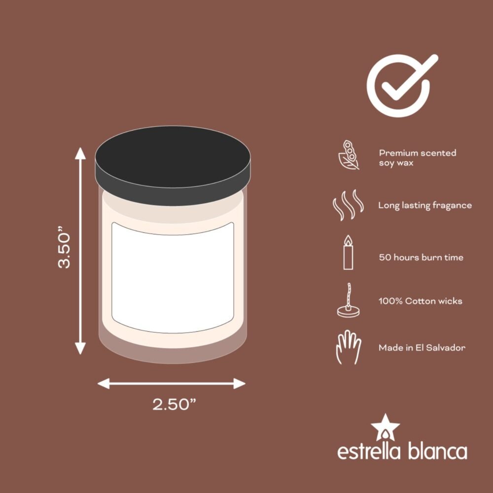 Coconut Beach Scented Candle - Premium Soy Wax for Home - Image 6