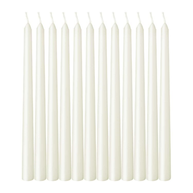 Ivory Taper Candles