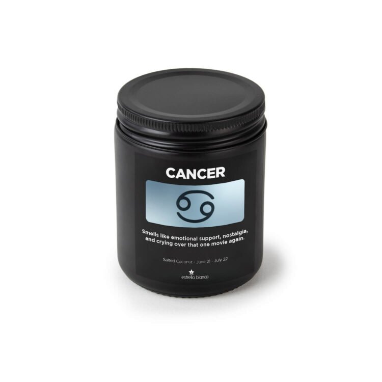 Zodiac Cancer Candle