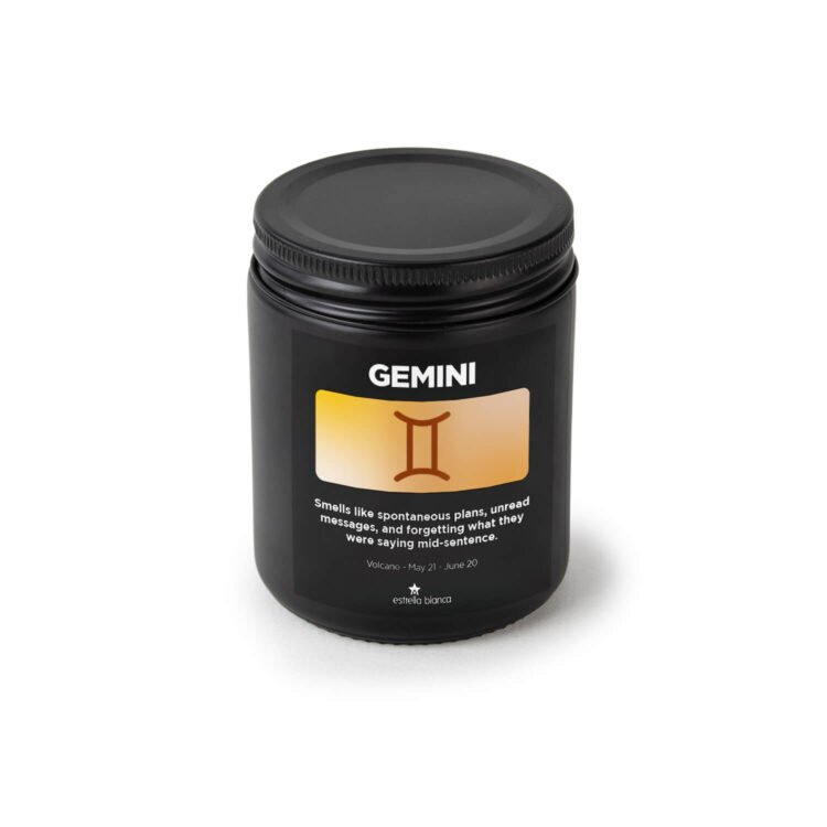 Zodiac Gemini Candle