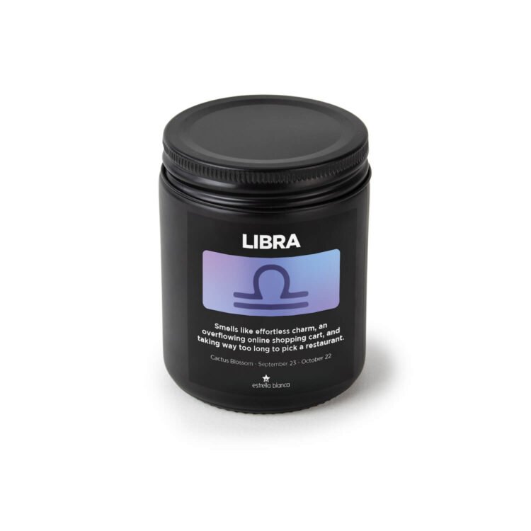 Zodiac Libra Candle