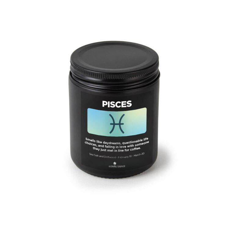 Zodiac Pisces Candle